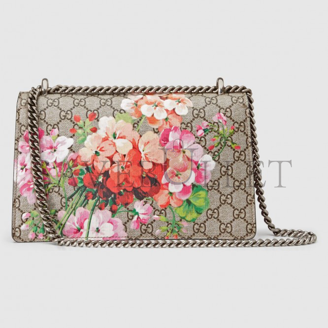 GUCCI 2016 RE-EDITION DIONYSUS GG BLOOMS BAG 400249  （28*18*9cm）